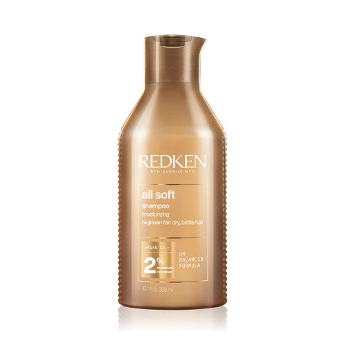 REDKEN All Soft Tápláló sampon száraz és törékeny hajra 300 ml